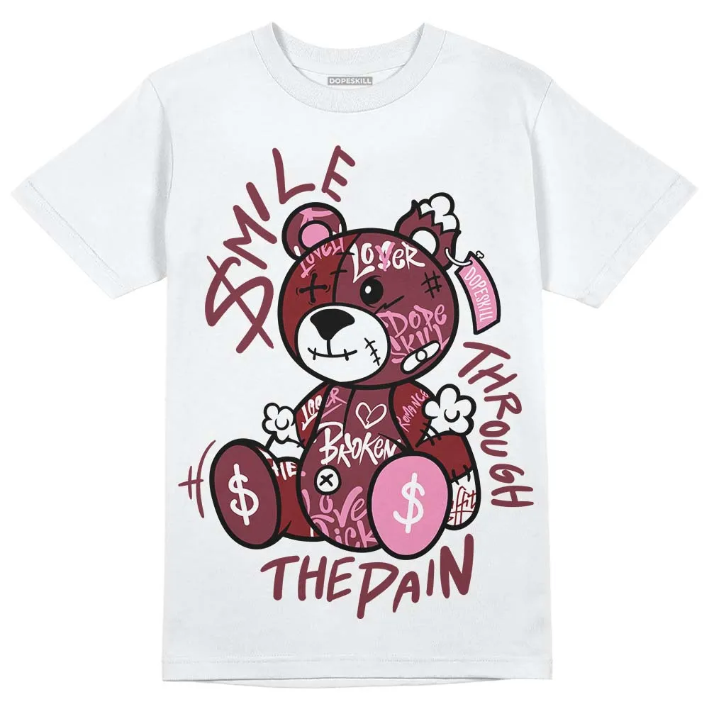 Team Red 1s DopeSkill T-Shirt Smile Through The Pain Graphic sold by DopeSkill