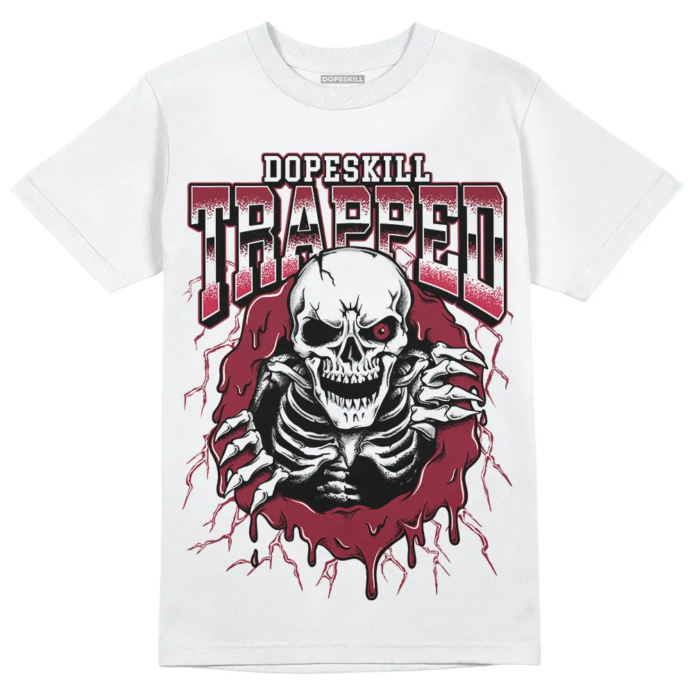 85 Metallic Burgundy 1s DopeSkill T-Shirt Trapped Halloween Graphic sold by DopeSkill