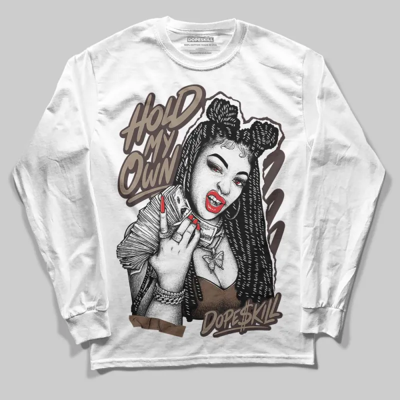 Baroque Brown 12s DopeSkill Long Sleeve T-Shirt New H.M.O Graphic sold by DopeSkill