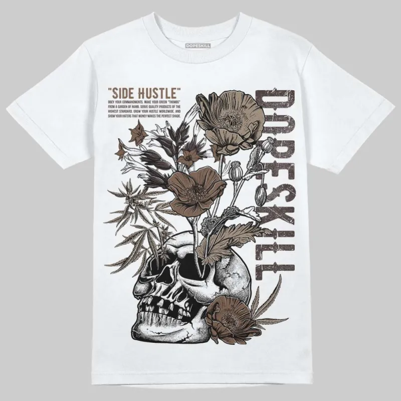 Baroque Brown 12s DopeSkill T-Shirt Side Hustle Graphic sold by DopeSkill
