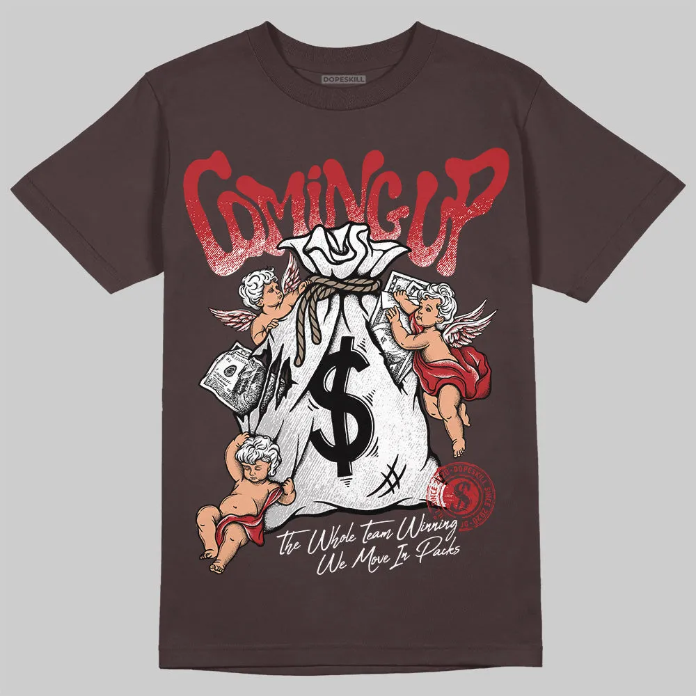 Baroque Brown 12s DopeSkill T-Shirt Money Bag Coming Up Graphic sold by DopeSkill product image thumbnail 3