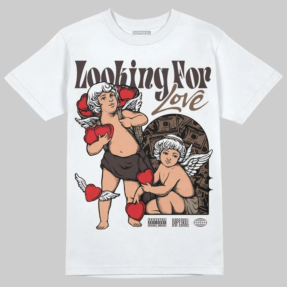 Baroque Brown 12s DopeSkill T-Shirt Looking For Love Graphic sold by DopeSkill