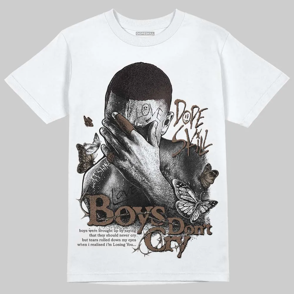 Baroque Brown 12s DopeSkill T-Shirt Boys Don't Cry Graphic sold by DopeSkill