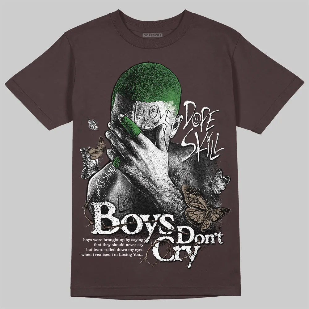 Baroque Brown 12s DopeSkill T-Shirt Boys Don't Cry Graphic sold by DopeSkill product image thumbnail 4