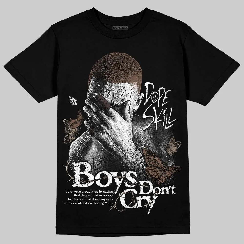 Baroque Brown 12s DopeSkill T-Shirt Boys Don't Cry Graphic sold by DopeSkill product image thumbnail 2