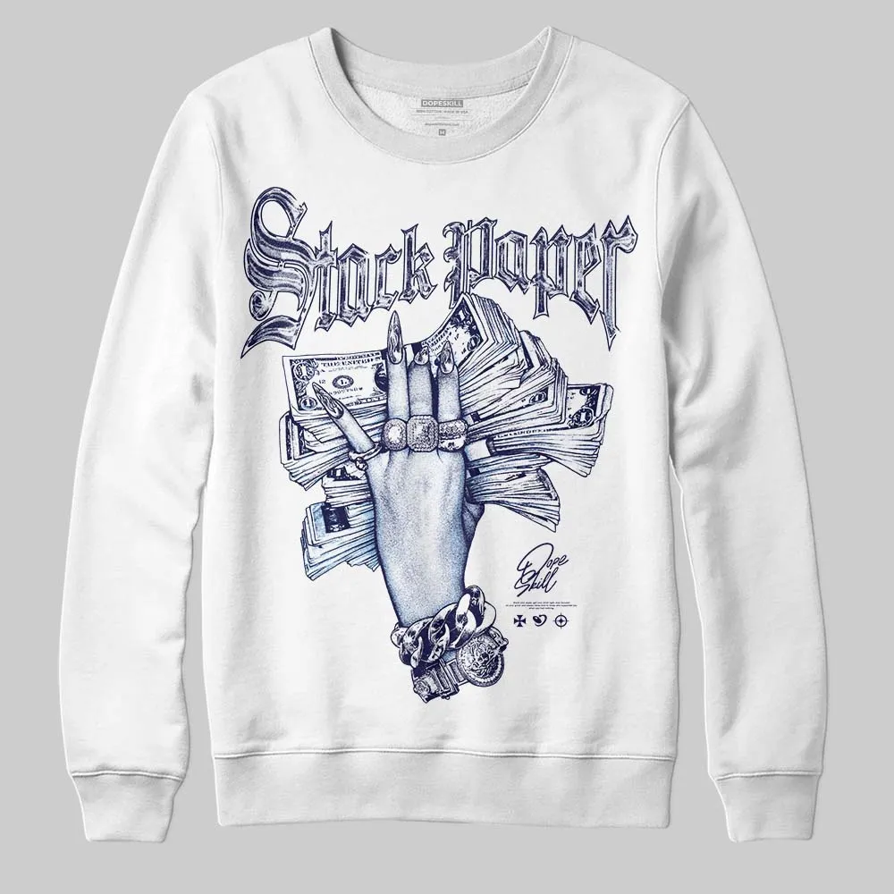 University Blue Collection DopeSkill Sweatshirt Stack Paper Graphic sold by DopeSkill