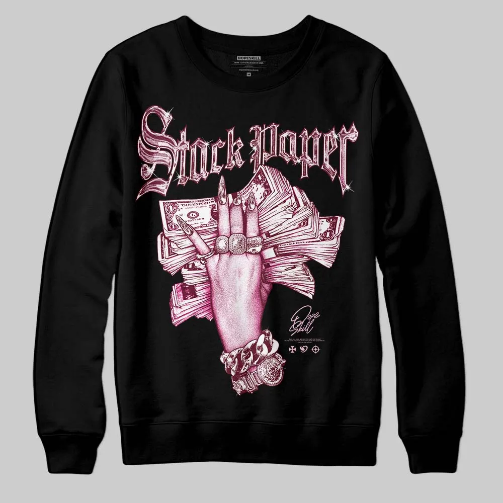 Pink Collection DopeSkill Sweatshirt Stack Paper Graphic sold by DopeSkill product image thumbnail 2