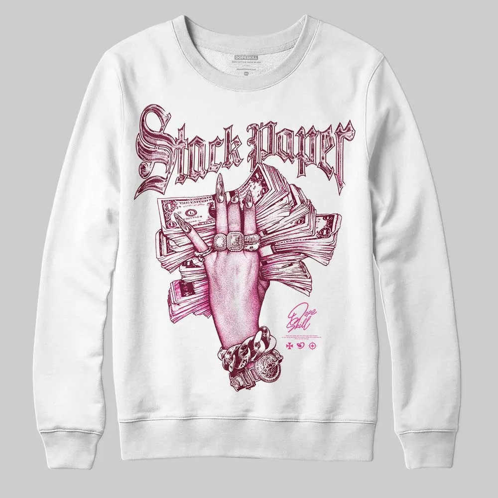 Pink Collection DopeSkill Sweatshirt Stack Paper Graphic sold by DopeSkill