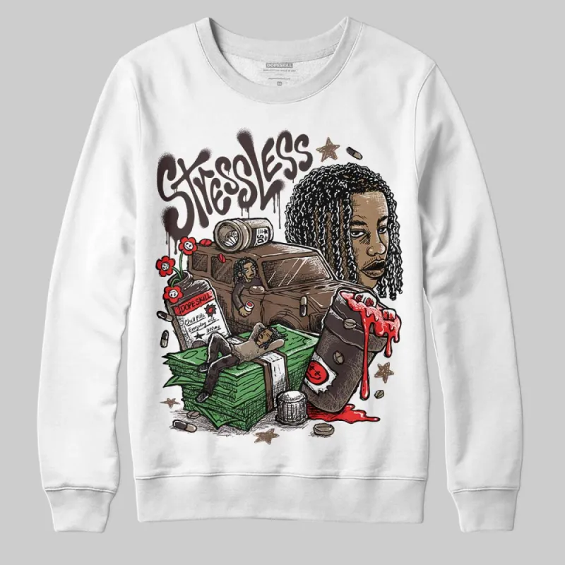 Baroque Brown 12s DopeSkill Sweatshirt Stressless Graphic sold by DopeSkill