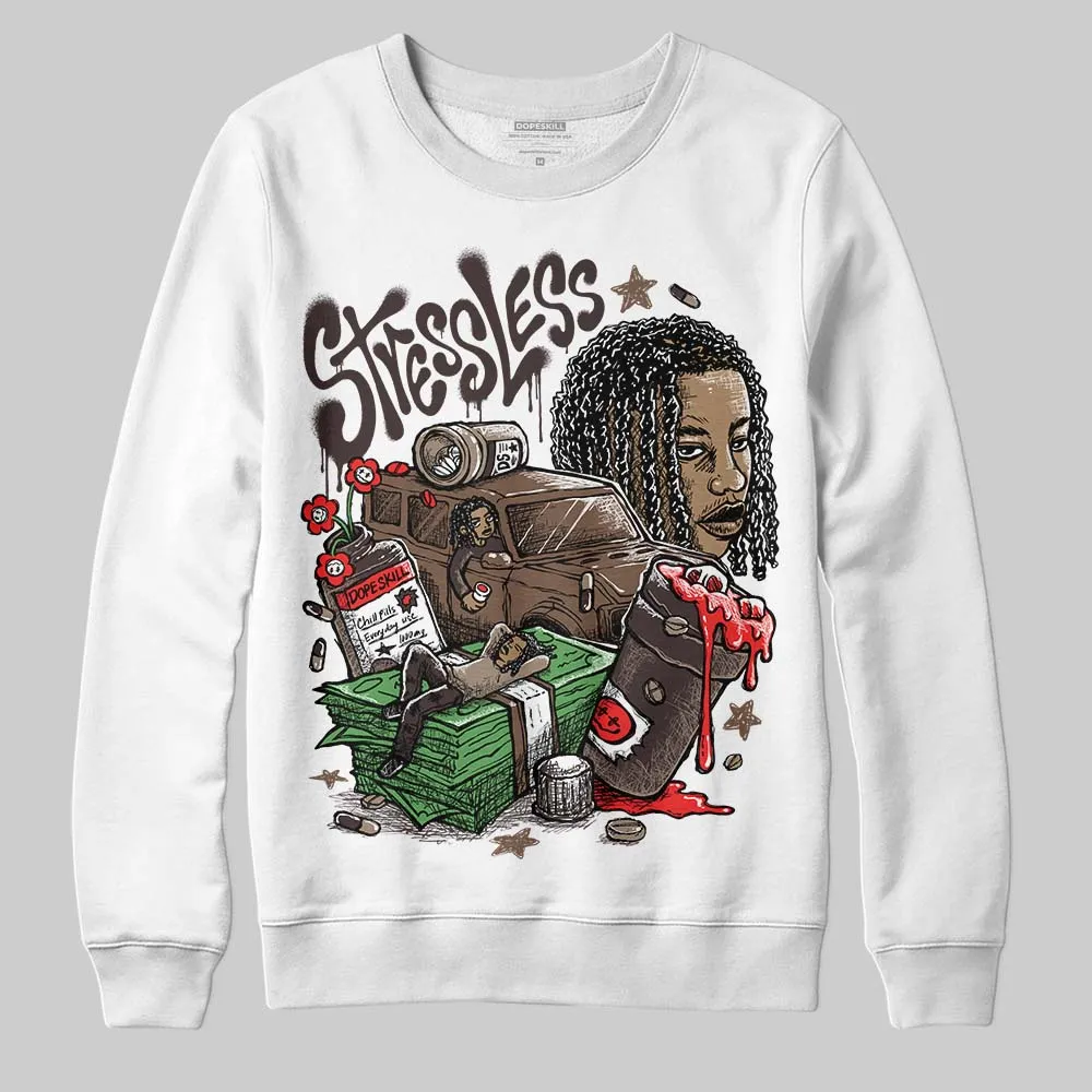 Baroque Brown 12s DopeSkill Sweatshirt Stressless Graphic sold by DopeSkill
