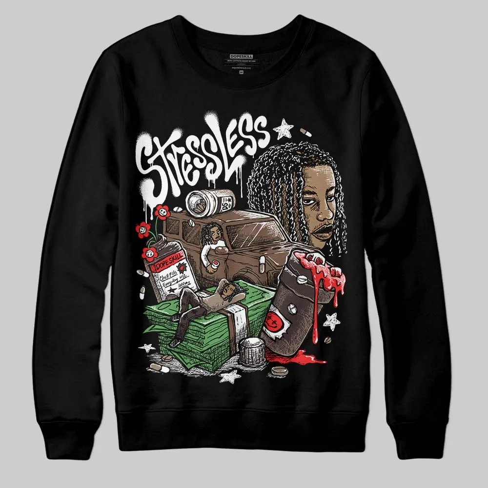 Baroque Brown 12s DopeSkill Sweatshirt Stressless Graphic sold by DopeSkill product image thumbnail 2