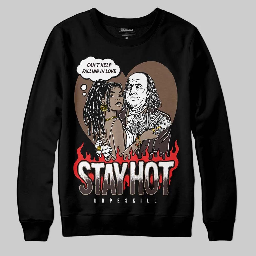 Baroque Brown 12s DopeSkill Sweatshirt Stay Hot Graphic sold by DopeSkill product image thumbnail 2