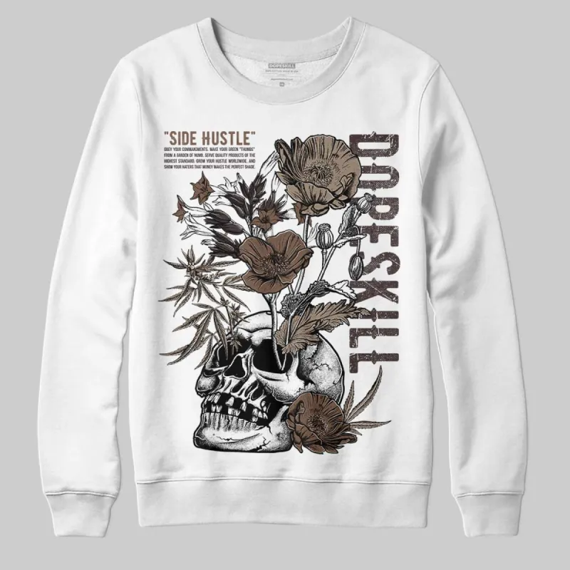 Baroque Brown 12s DopeSkill Sweatshirt Side Hustle Graphic sold by DopeSkill