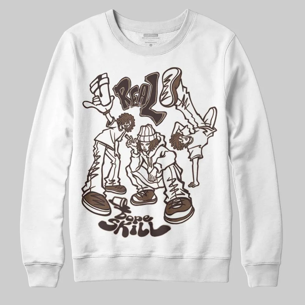 Baroque Brown 12s DopeSkill Sweatshirt Real Y2K Players Graphic sold by DopeSkill