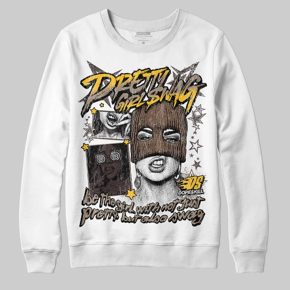 Baroque Brown 12s DopeSkill Sweatshirt Pretty Girl Swag Graphic sold by DopeSkill