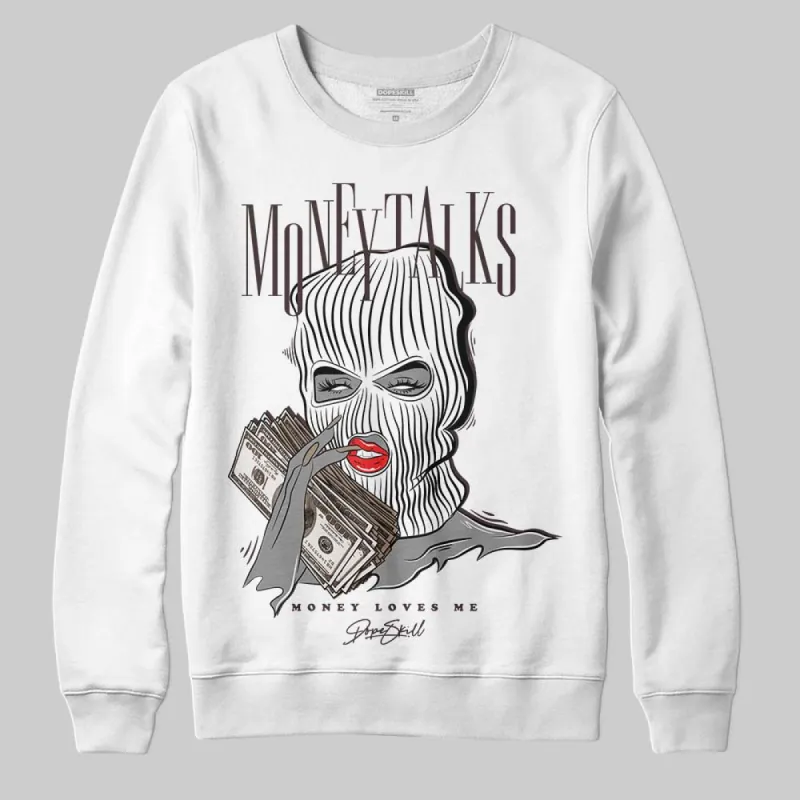 Baroque Brown 12s DopeSkill Sweatshirt Money Talks Graphic sold by DopeSkill