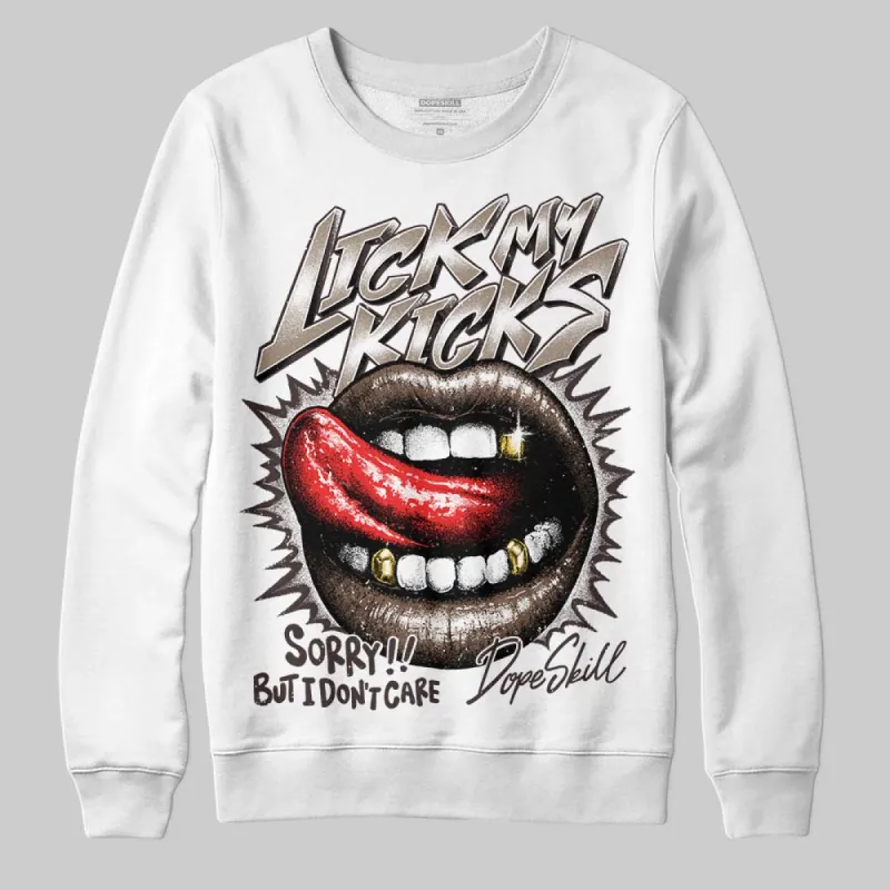 Baroque Brown 12s DopeSkill Sweatshirt Lick My Kicks Graphic sold by DopeSkill