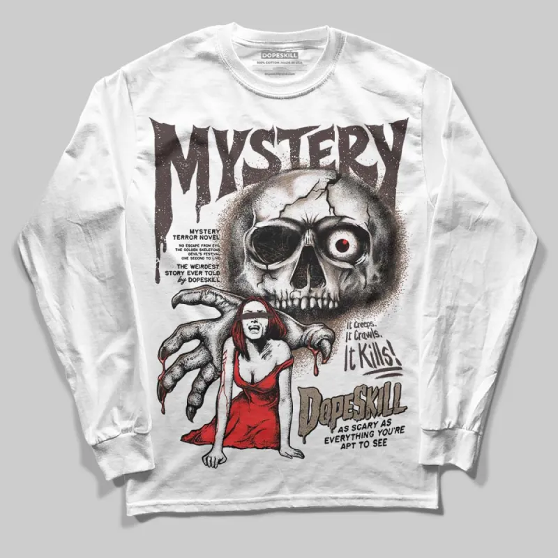 Baroque Brown 12s DopeSkill Long Sleeve T-Shirt Mystery Ghostly Grasp Graphic sold by DopeSkill
