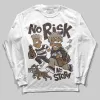 Baroque Brown 12s DopeSkill Long Sleeve T-Shirt No Risk No Story Graphic sold by DopeSkill