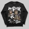 Baroque Brown 12s DopeSkill Long Sleeve T-Shirt No Risk No Story Graphic sold by DopeSkill