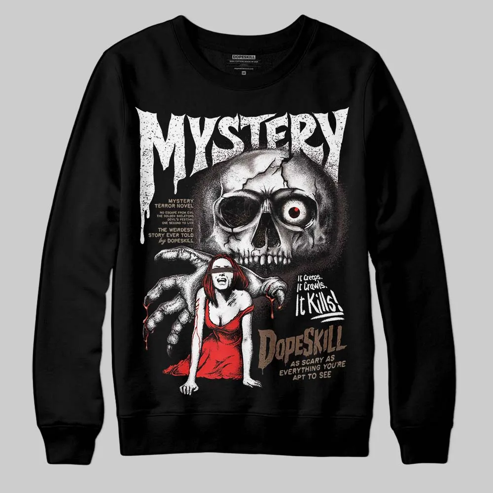 Baroque Brown 12s DopeSkill Sweatshirt Mystery Ghostly Grasp Graphic sold by DopeSkill product image thumbnail 2