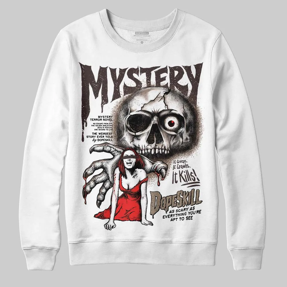 Baroque Brown 12s DopeSkill Sweatshirt Mystery Ghostly Grasp Graphic sold by DopeSkill