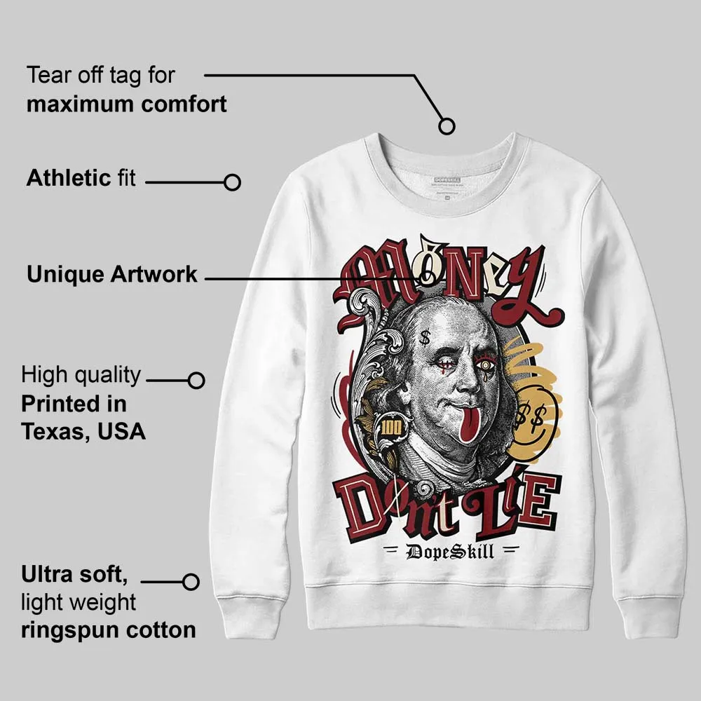 Dunk Sisterhood Team Red DopeSkill Sweatshirt Money Don't Lie Graphic sold by DopeSkill product image thumbnail 3