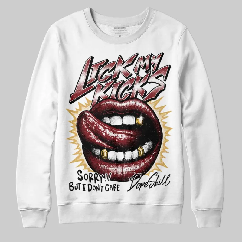 Dunk Sisterhood Team Red DopeSkill Sweatshirt Lick My Kicks Graphic sold by DopeSkill
