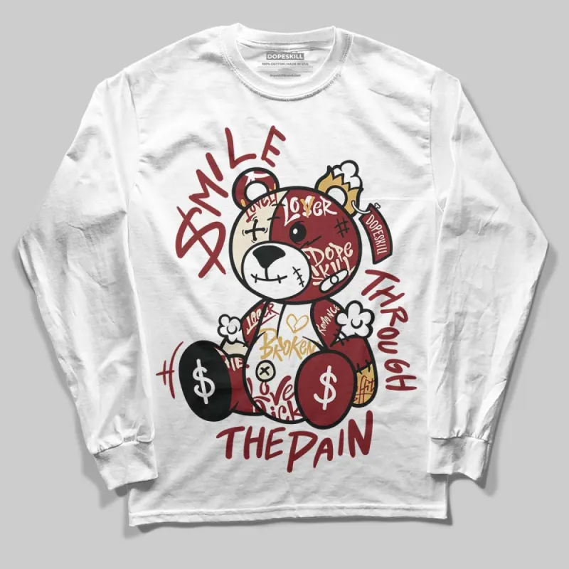 Dunk Sisterhood Team Red DopeSkill Long Sleeve T-Shirt Smile Through The Pain Graphic sold by DopeSkill