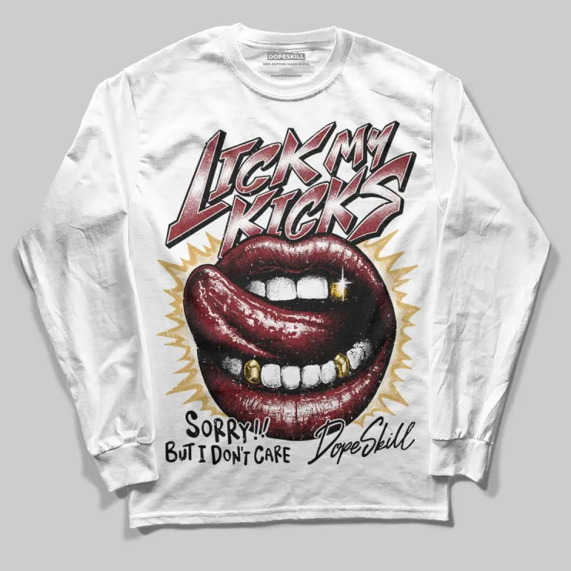 Dunk Sisterhood Team Red DopeSkill Long Sleeve T-Shirt Lick My Kicks Graphic sold by DopeSkill