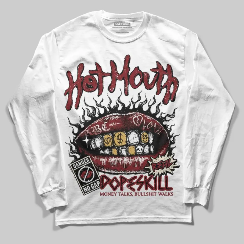 Dunk Sisterhood Team Red DopeSkill Long Sleeve T-Shirt Hot Mouth Graphic sold by DopeSkill