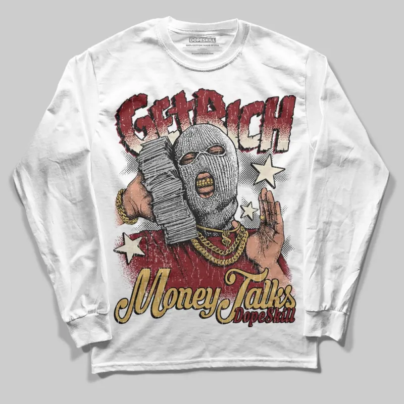 Dunk Sisterhood Team Red DopeSkill Long Sleeve T-Shirt Get Rich Graphic sold by DopeSkill