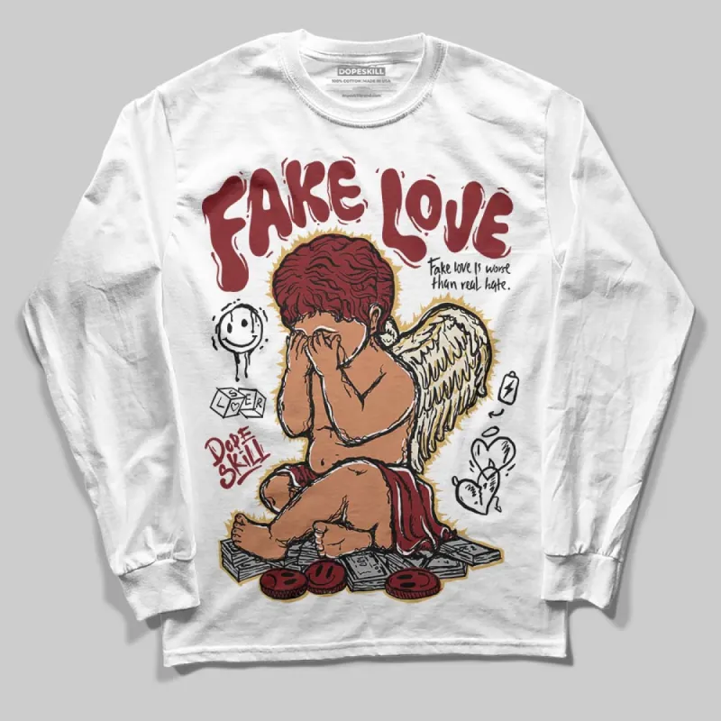 Dunk Sisterhood Team Red DopeSkill Long Sleeve T-Shirt False Love Graphic sold by DopeSkill