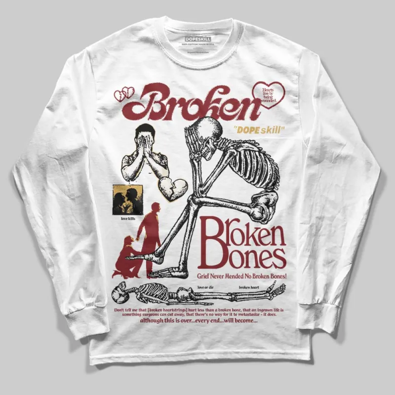 Dunk Sisterhood Team Red DopeSkill Long Sleeve T-Shirt Broken Bones Graphic sold by DopeSkill