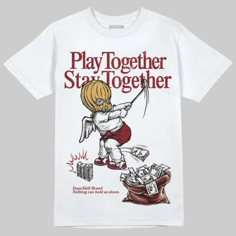 Dunk Sisterhood Team Red DopeSkill T-Shirt Play together, Stay together Graphic sold by DopeSkill