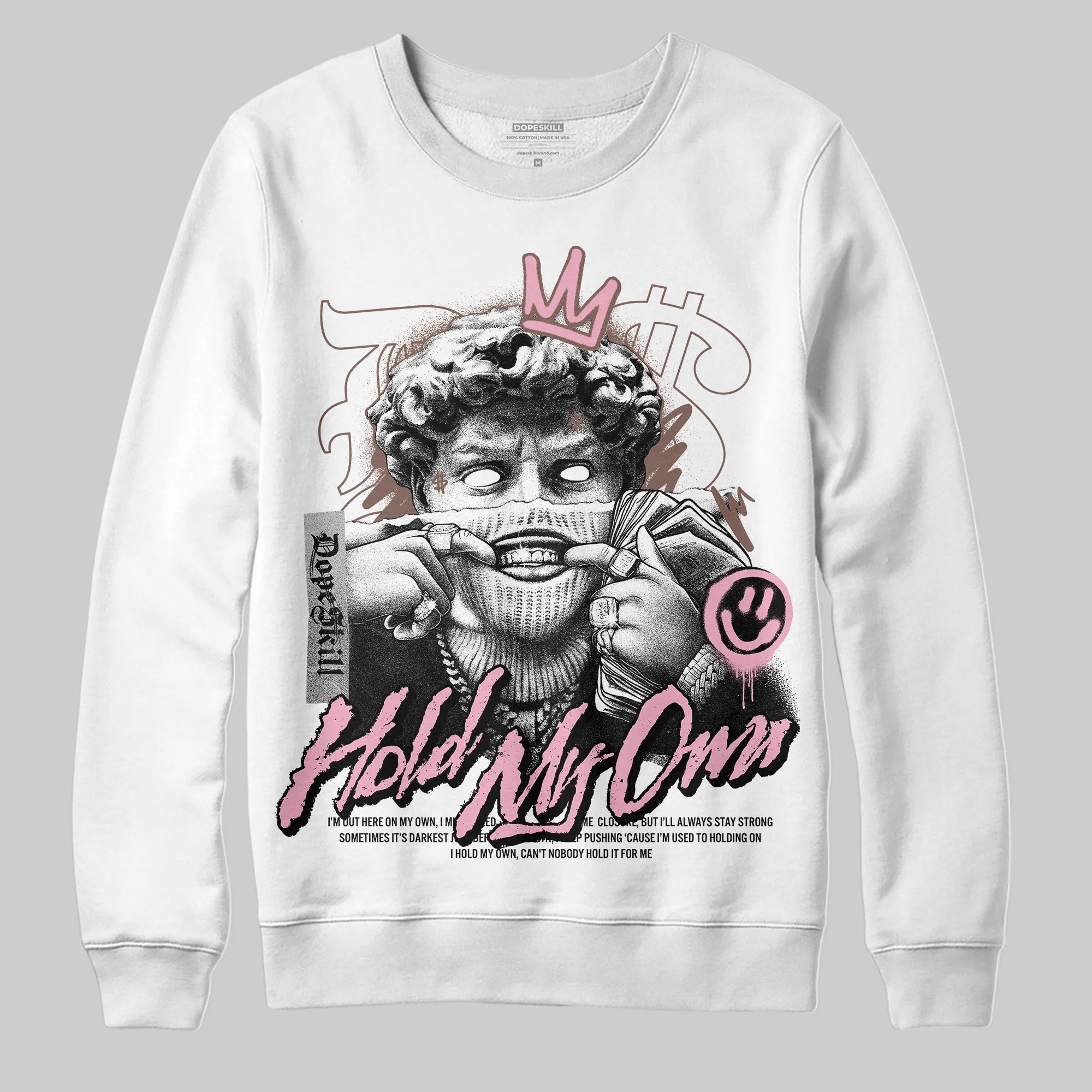 Campus 00s Dust Cargo Clear Pink DopeSkill Sweatshirt In My Way Graphic sold by DopeSkill