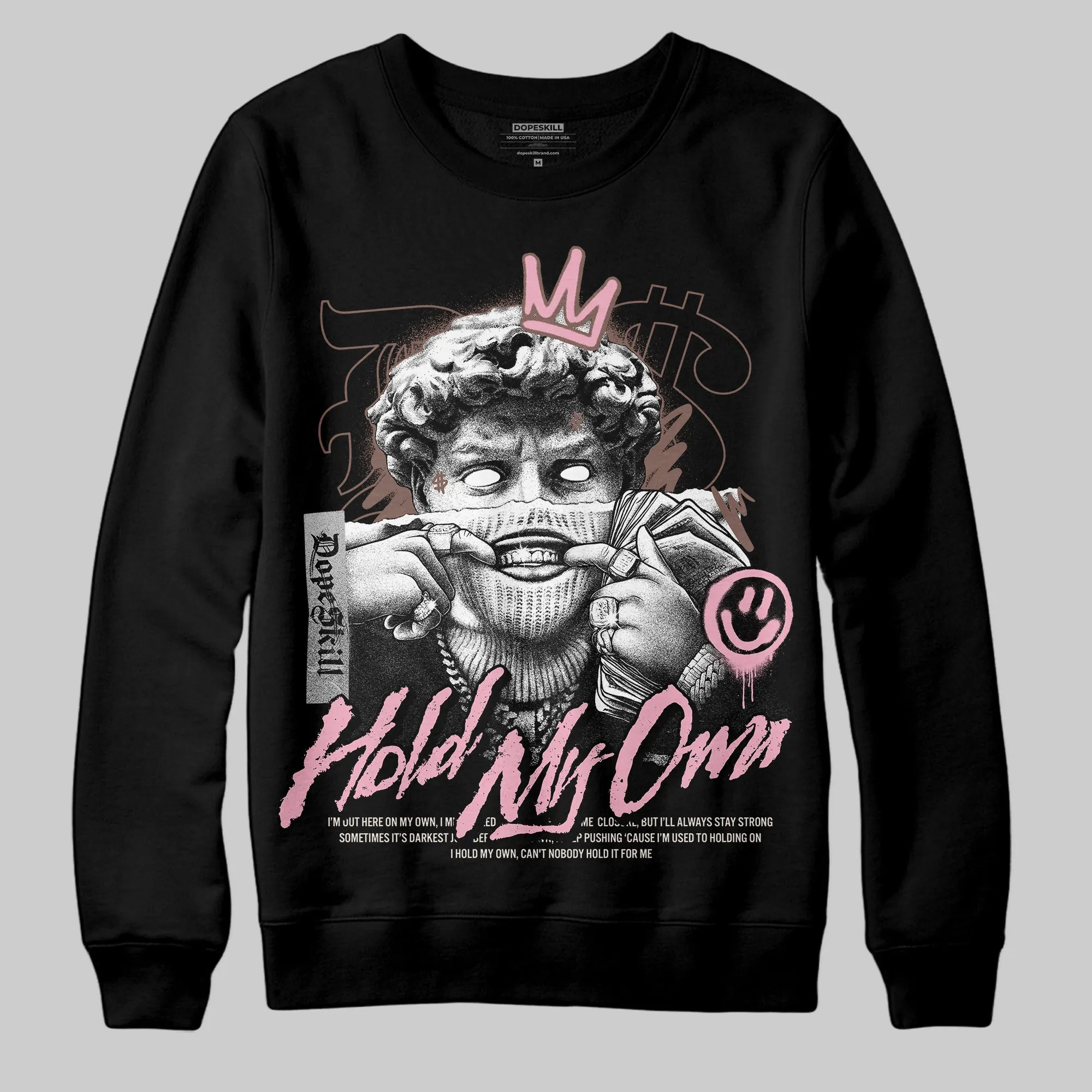 Campus 00s Dust Cargo Clear Pink DopeSkill Sweatshirt In My Way Graphic sold by DopeSkill product image thumbnail 2