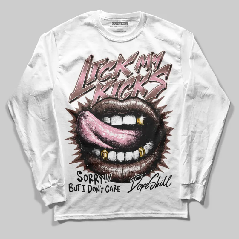 Campus 00s Dust Cargo Clear Pink DopeSkill Long Sleeve T-Shirt Lick My Kicks Graphic sold by DopeSkill