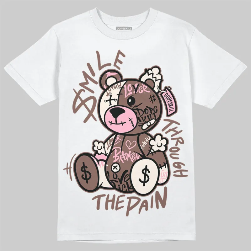 Campus 00s Dust Cargo Clear Pink DopeSkill T-Shirt Smile Through The Pain Graphic sold by DopeSkill