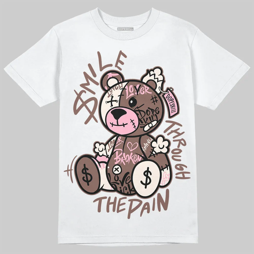 Campus 00s Dust Cargo Clear Pink DopeSkill T-Shirt Smile Through The Pain Graphic sold by DopeSkill