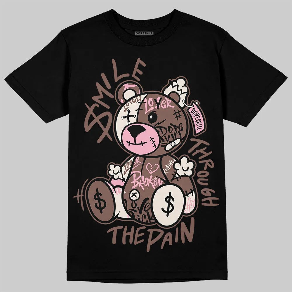 Campus 00s Dust Cargo Clear Pink DopeSkill T-Shirt Smile Through The Pain Graphic sold by DopeSkill product image thumbnail 2