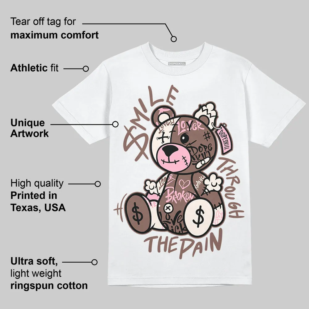 Campus 00s Dust Cargo Clear Pink DopeSkill T-Shirt Smile Through The Pain Graphic sold by DopeSkill product image thumbnail 3