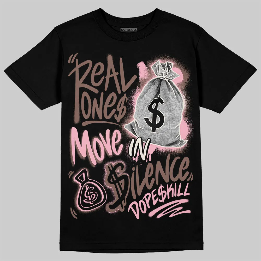 Campus 00s Dust Cargo Clear Pink DopeSkill T-Shirt Real Ones Move In Silence Graphic sold by DopeSkill product image thumbnail 2