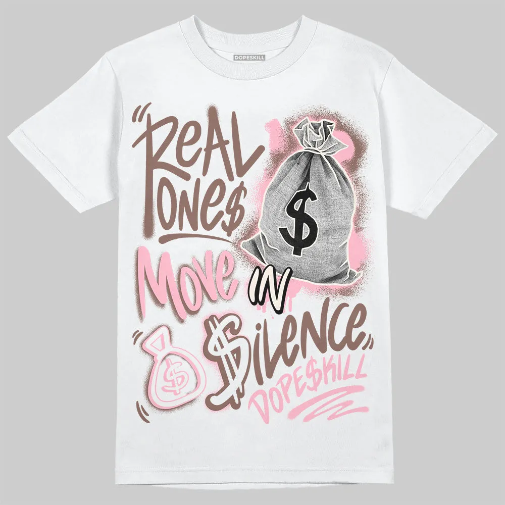 Campus 00s Dust Cargo Clear Pink DopeSkill T-Shirt Real Ones Move In Silence Graphic sold by DopeSkill
