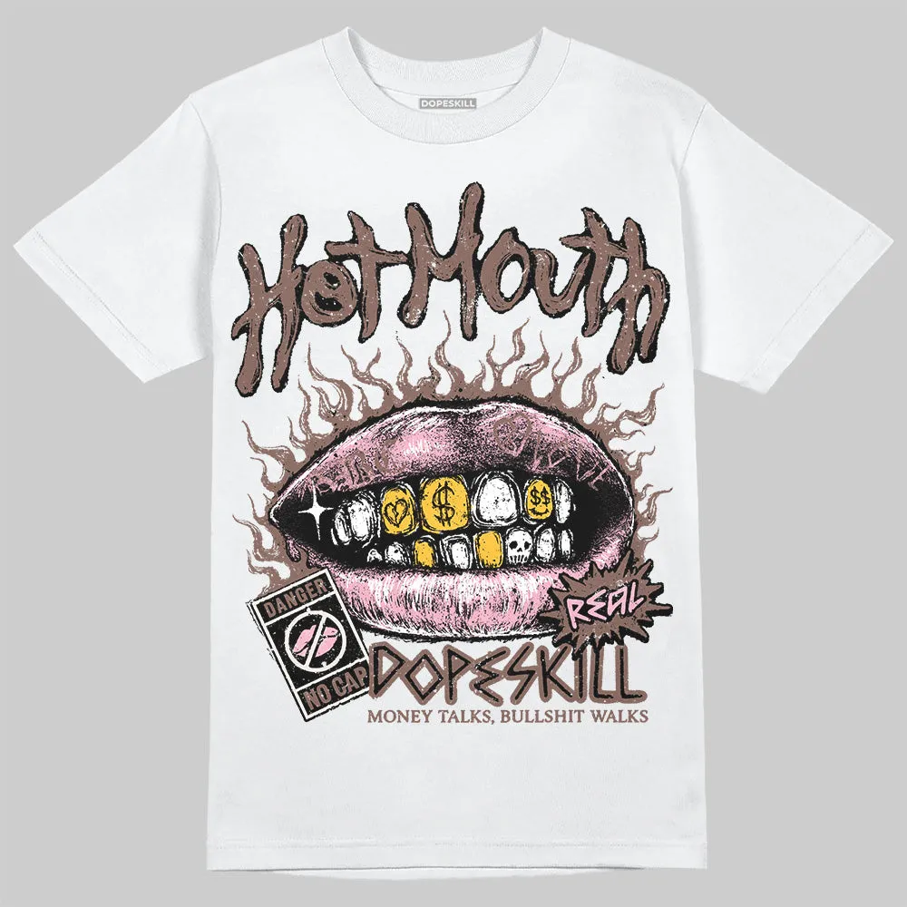 Campus 00s Dust Cargo Clear Pink DopeSkill T-Shirt Hot Mouth Graphic sold by DopeSkill