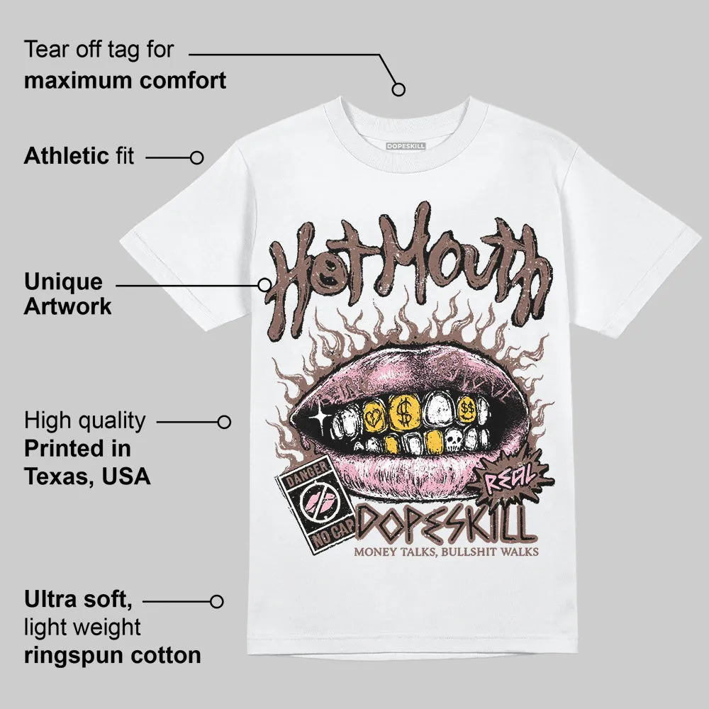 Campus 00s Dust Cargo Clear Pink DopeSkill T-Shirt Hot Mouth Graphic sold by DopeSkill product image thumbnail 3
