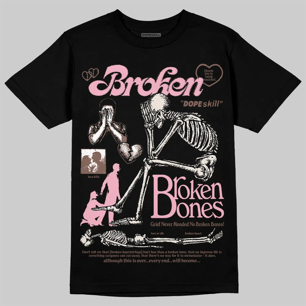 Campus 00s Dust Cargo Clear Pink DopeSkill T-Shirt Broken Bones Graphic sold by DopeSkill product image thumbnail 2