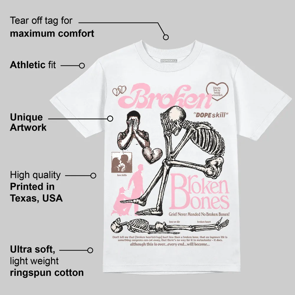 Campus 00s Dust Cargo Clear Pink DopeSkill T-Shirt Broken Bones Graphic sold by DopeSkill product image thumbnail 3