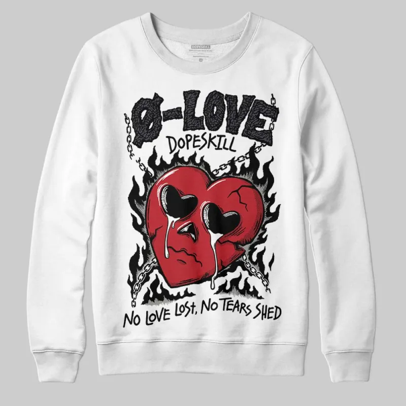 Black Cat 3s DopeSkill Sweatshirt Crying Heart Graphic sold by DopeSkill