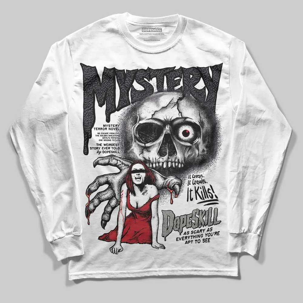 Black Cat 3s DopeSkill Long Sleeve T-Shirt Mystery Ghostly Grasp Graphic sold by DopeSkill